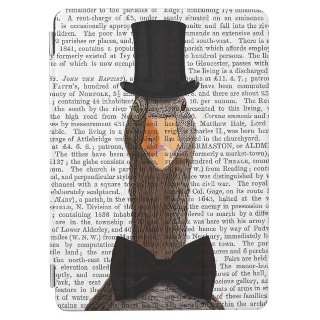 Distinguished Goose 2 iPad Air Cover (Front)