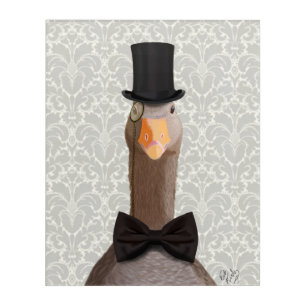 Distinguished Goose Acrylic Print