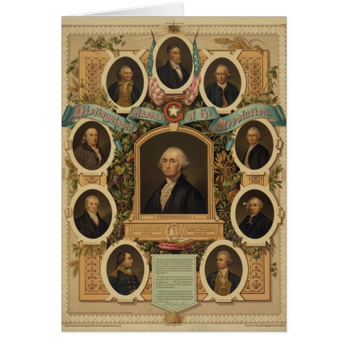 Distinguished Masons of the American Revolution Cards