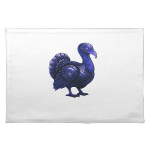 Distopian Turkey Thanksgiving Design Classic T-Shi Cloth Placemat