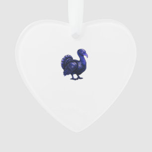 Distopian Turkey Thanksgiving Design Classic T-Shi Ornament