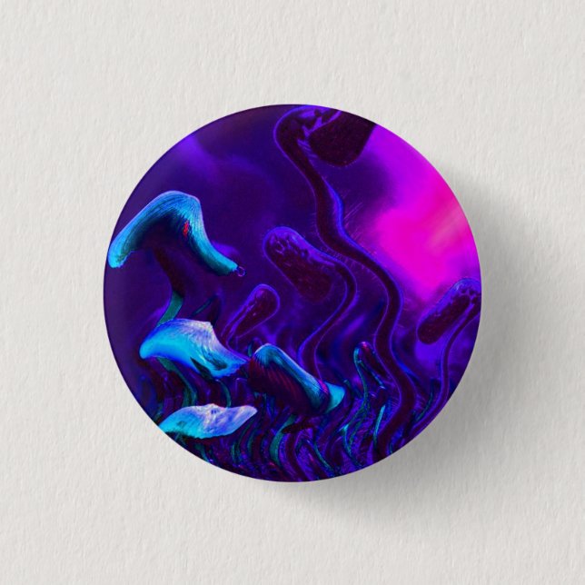 Distorted Mushroom Button (Front)