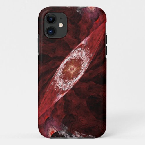 Distorted Reality Abstract Digital Artwork iPhone 11 Case