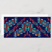 Distorted shapes abstract design (Front/Back)