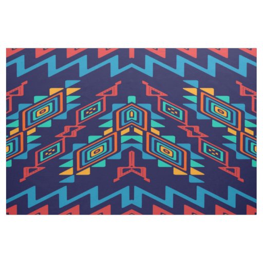 Distorted shapes abstract design fabric