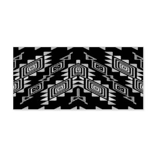 Distorted shapes abstract design self-inking stamp