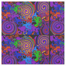Distorted swirls