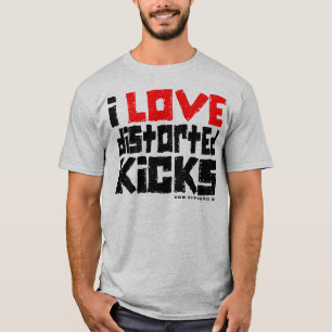 distortedkicks02-red&black T-Shirt