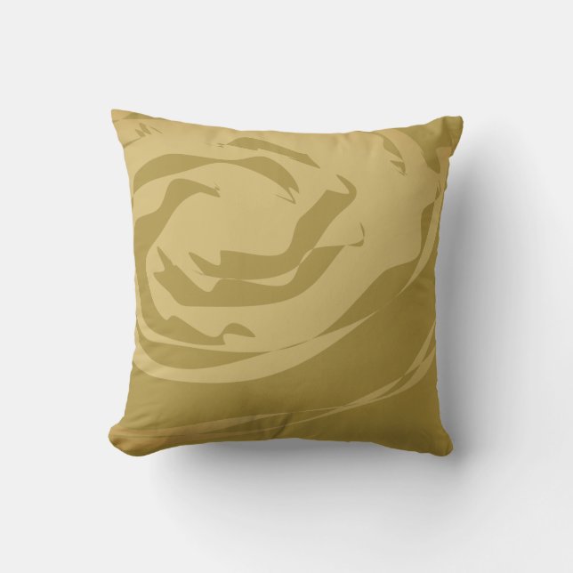 Distortion Throw Pillow (Front)