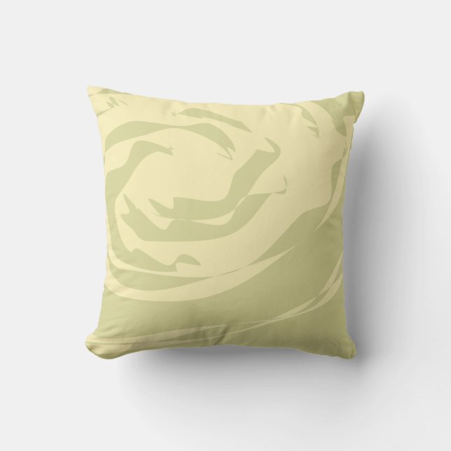 Distortion Throw Pillow (Front)