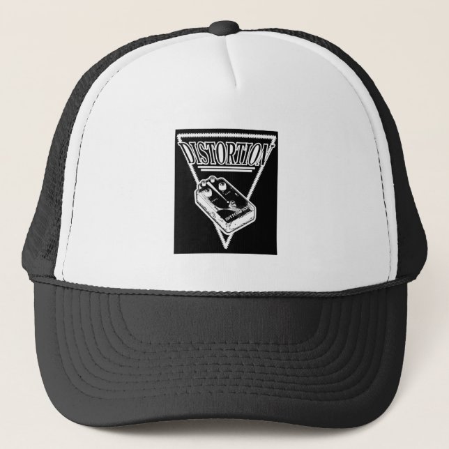 Distortion Triangle Trucker Hat (Front)