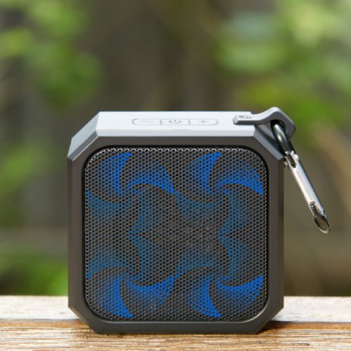 Distortion Twist pattern Black BG Bluetooth Speaker