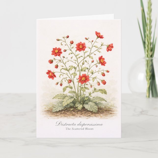 Distracta dispersissima - The Scattered Bloom Card (Front)