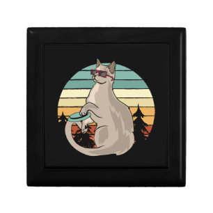 Distracted by Jeeps And Cats Funny T Shirt Gift Box