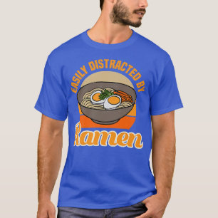 Distracted by Ramen Noodles Japanese Food Premium T-Shirt