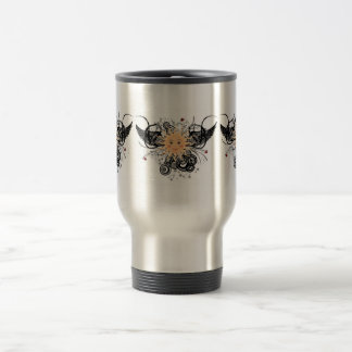 Distracted sun travel mug