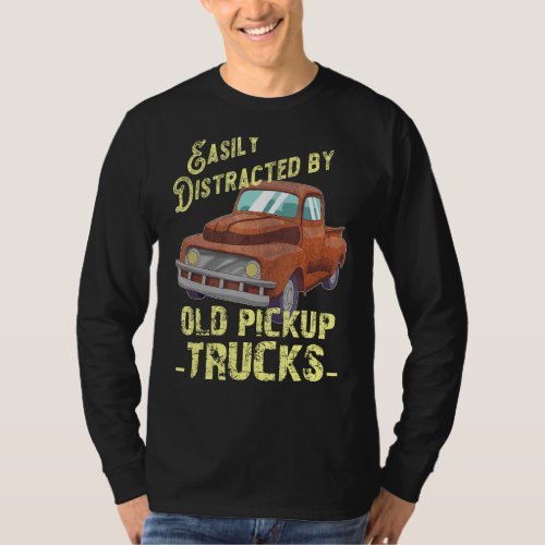 Distracted Trucks Cars Speed Passion Riding Vehicl T_Shirt