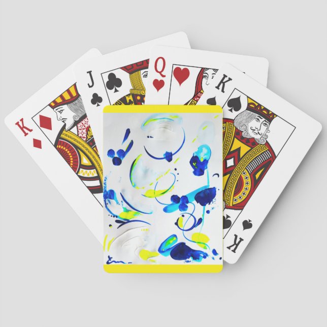 Distraction 1 poker cards (Back)