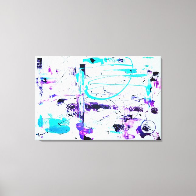 Distraction 2 canvas print (Front)