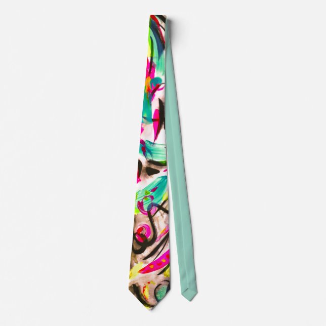 Distraction 3 neck tie (Front)