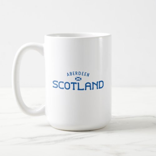 Distressed Aberdeen Scotland Coffee Mug