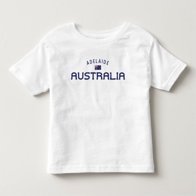 Distressed Adelaide Australia Toddler T-shirt (Front)
