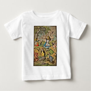 Distressed Alice and Friends Cover Baby T-Shirt