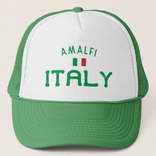 Distressed Amalfi Italy Trucker Hat