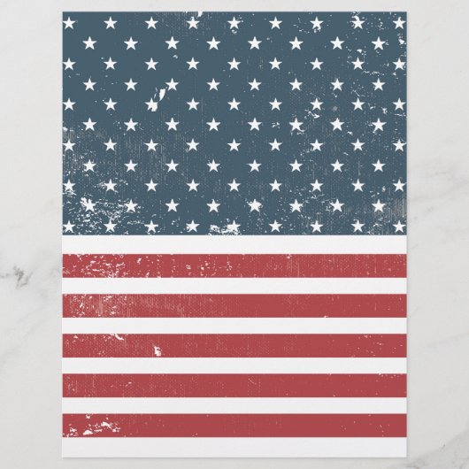 distressed american flag (Front)