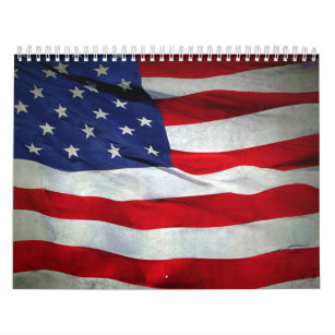 American Flag Calendars | Zazzle