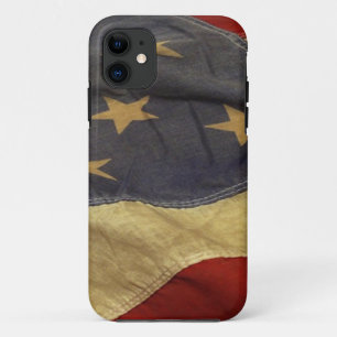 Distressed American Flag iPhone 11 Case