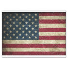 Distressed American Flag Decoupage Paper