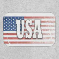 1776 Flag Optional Monogram Cool Patriotic USA Patch