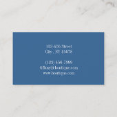 distressed american flag  Patriotic construction Business Card (Back)