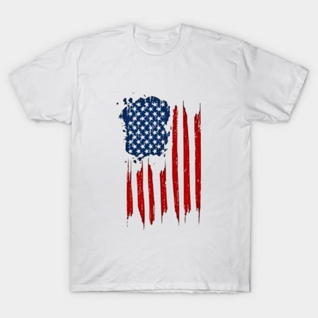 Distressed American Flag T-Shirt (Creator Uploaded)