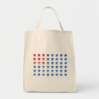 Distressed American Flag Tote Bag