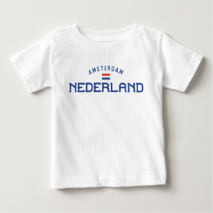 Distressed Amsterdam Nederland (Netherlands) Baby T-Shirt