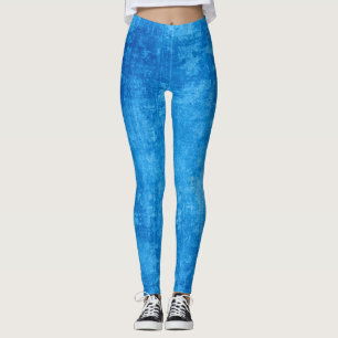 Distressed Azure Leggings