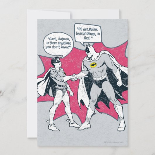 Distressed Batman And Robin Handshake (Front)