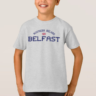 Distressed Belfast Northern Ireland Union Jack T-Shirt