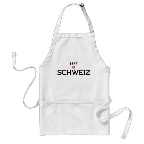 Distressed Bern Schweiz Switzerland Adult Apron