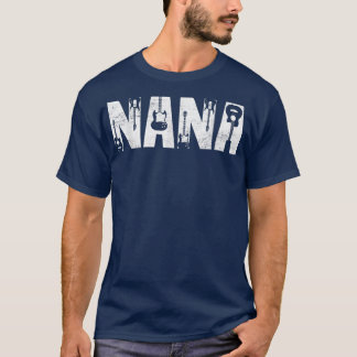 Distressed Best Nana Ever Guitar Lover Guitarist T-Shirt