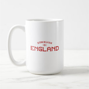 Distressed Birmingham England Coffee Mug