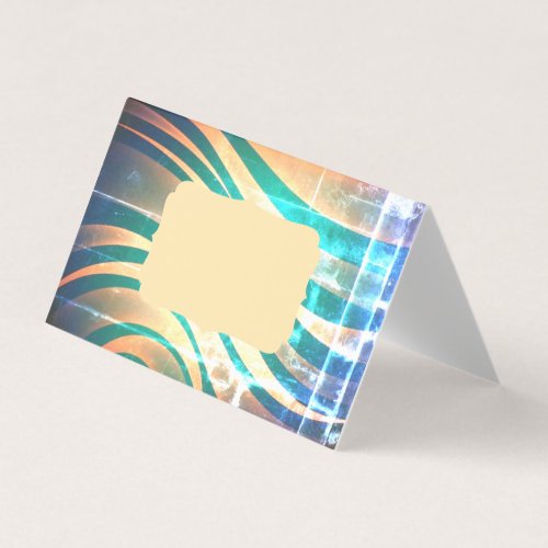 Distressed Blue and Peach Greeting cards