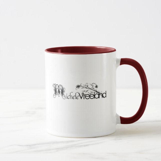 Distressed Border - 2-sided Mug.. - Customized Mug (Right)