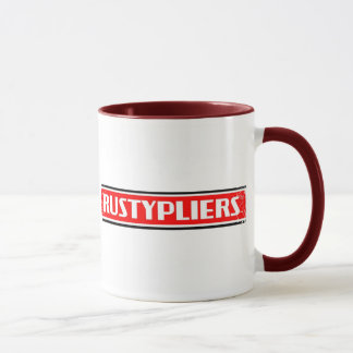 Distressed Border - 2-sided Ringer Mug