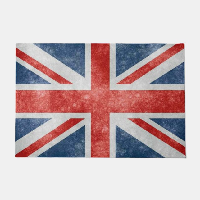 Distressed British Flag Doormat (Front)