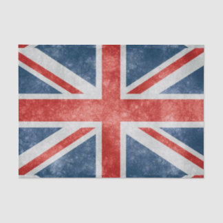 Distressed British Flag Tissue Paper