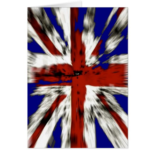 Distressed British Union Jack Cards (Front)