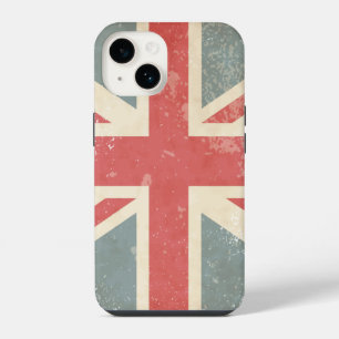 Distressed British Union Jack iPhone 14 Case